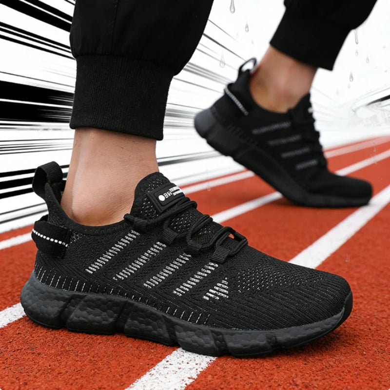 Men's Lightweight Running Shoes Minimalist Sporty Breathable Walking Sneakers  Athletic Jogging Tenis Outdoor Fitness Man Shoes