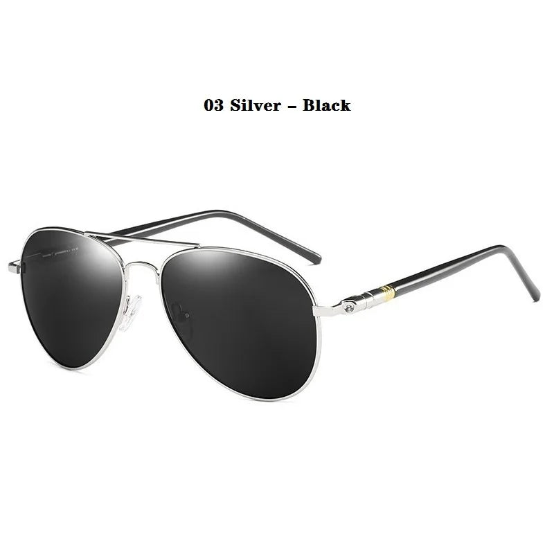 Sunglasses For Men Women Metal Frame Pilot Glasses Male Fashion Driving Sun Glasses Brand Design Eyewear Shades