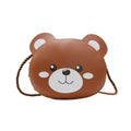 Mini Crossbody Bag for Children Cute Cartoon Cat Baby Girls Shoulder Bags Boys Kids Small Coin Purse Handbags Wallet