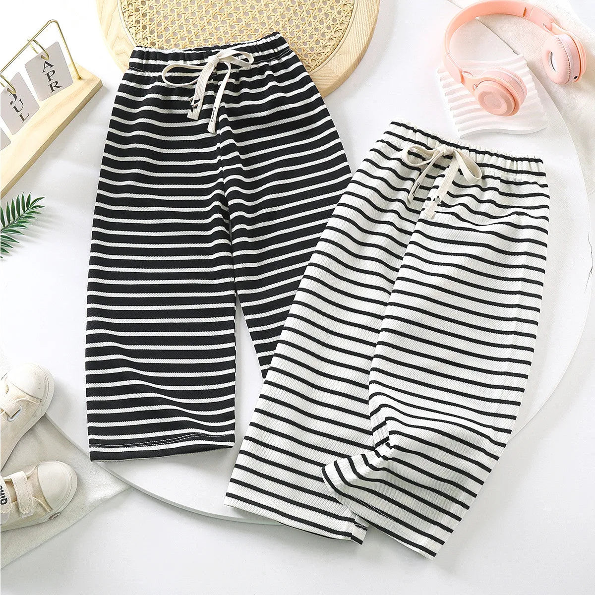 Summer Kids Pants Children Korean Mosquito Proof Trousers For Girls Casual Outwear Pants