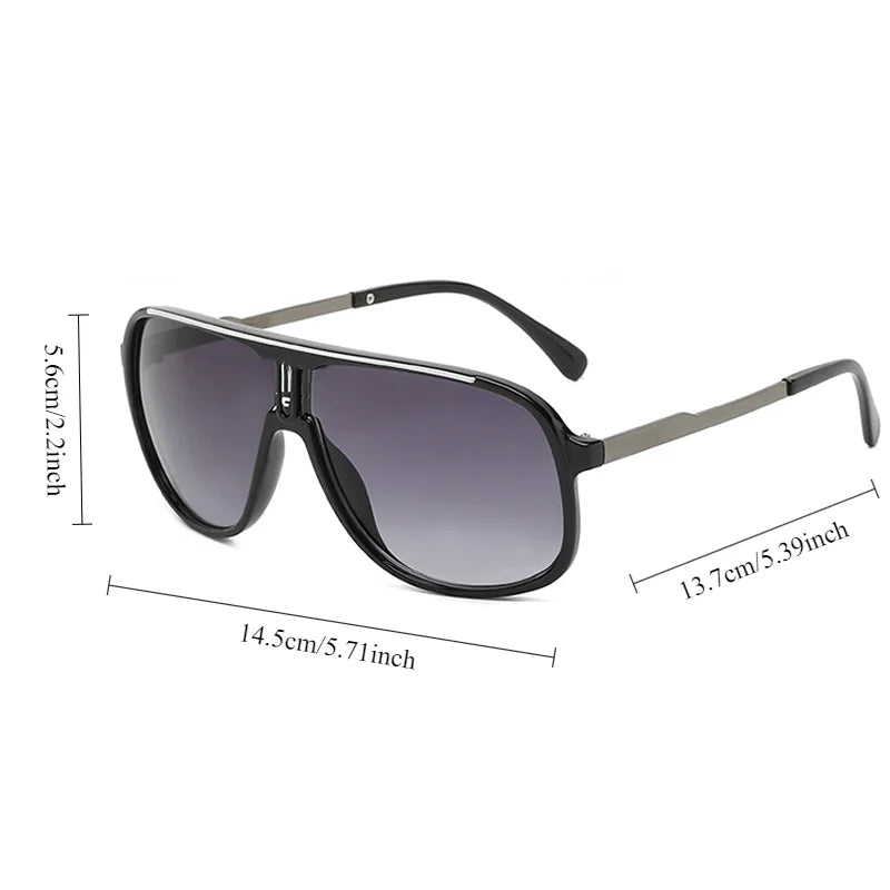 Sunglasses for Men or Women TR90 Glasses Cool Straightforward Fashionable and Classic UV400