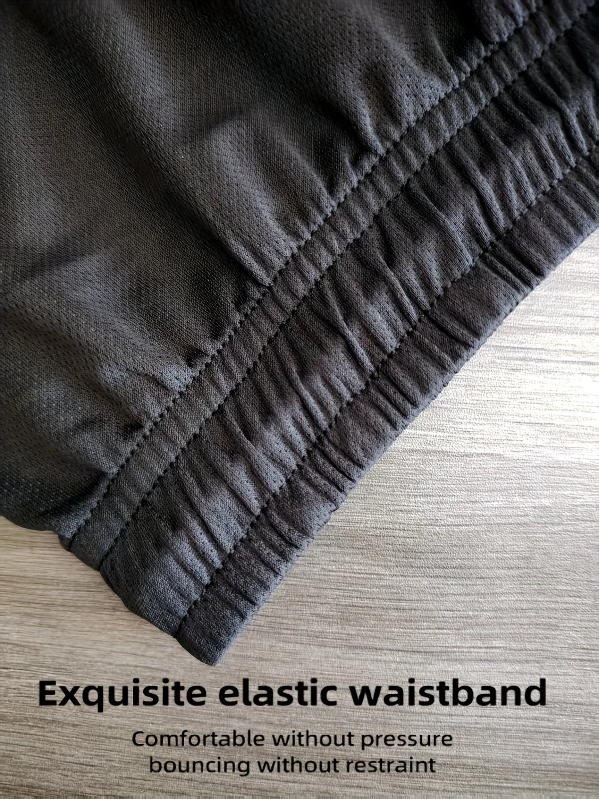 New summer fitness sportswear for men, short-sleeved T-shirt and shorts two-piece set, breathable and quick-drying casual wear.