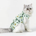 Pet Neutering Suit Cat Postoperative Recovery Clothes Anti-Licking Adjustable Wound Protective Clothing Pet Supplies