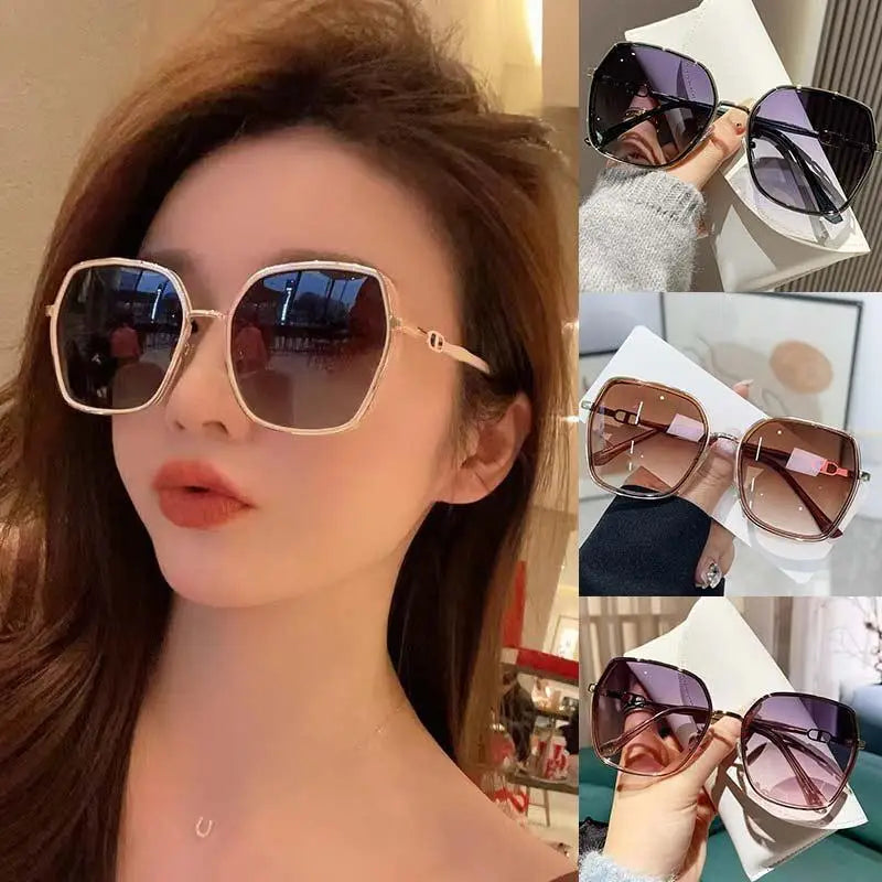 Sunglasses for Women Men Protection Shades Fashionable Oval Cat Eye Square Frame Polarized Sun Glasses for Driving Outdoor