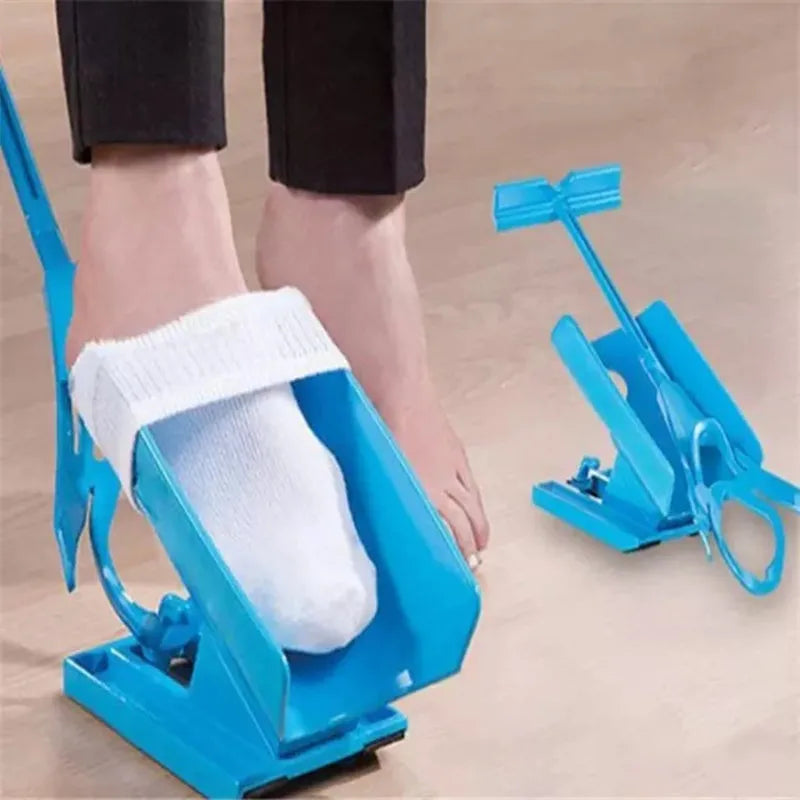 A Sock Fitting Device for The Elderly and Pregnant Women To Wear Socks Without Bending Over