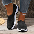 2026 New Women's Easy-Wear Low-Top Walking Sneakers, Breathable Mesh Upper Lightweight Casual Shoes