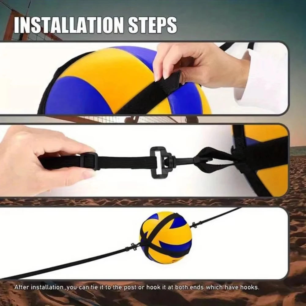 Flexible Wear-Resistant Volleyball Training Equipment Aid Practice Serving Great Volleyball Spike Training Belt Spike Trainer