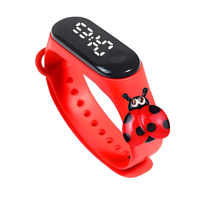 Fashion Children Watches For Boys Girls Electronic Bracelet Sports Touch LED Cartoon Doll Kids Watch Women Waterproof Clock