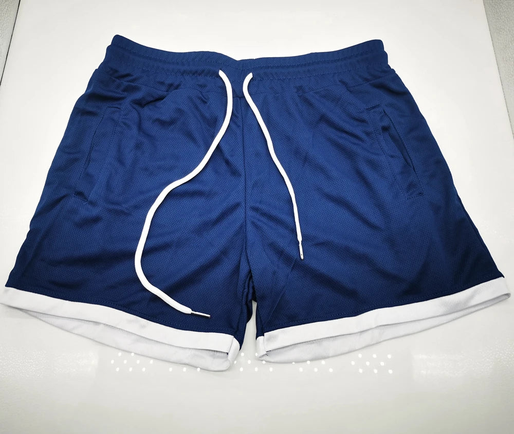 Men's Sports Shorts Quick-drying Beach Shorts Male Retro Casual Stylish Street Wear Fitness GYM Athletic Shorts Camo Green