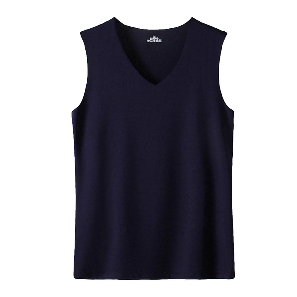 Men'S Top Men'S Summer Multi Color Sleeveless Vest Men'S Summer Ice Silk Traceless Thin Breathable Color V-Neck Sleeveless Top