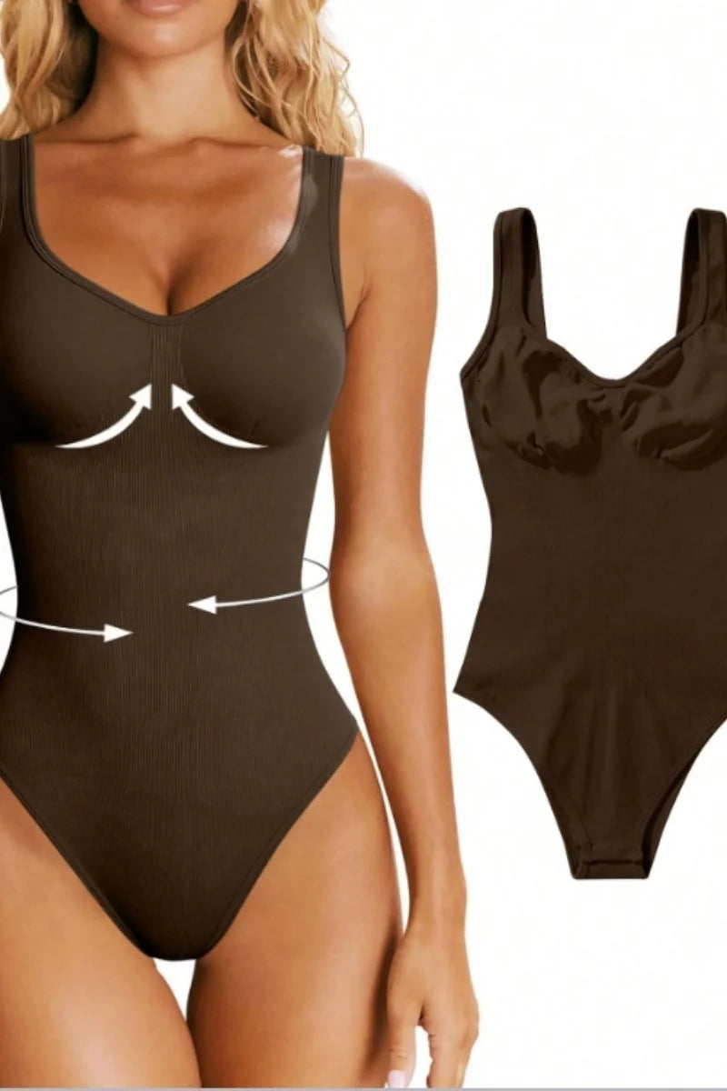 Women's sports clothing, low neck suspender, top yoga fitness bodysuit, tight fitting clothing, women's underwear, women's sexy