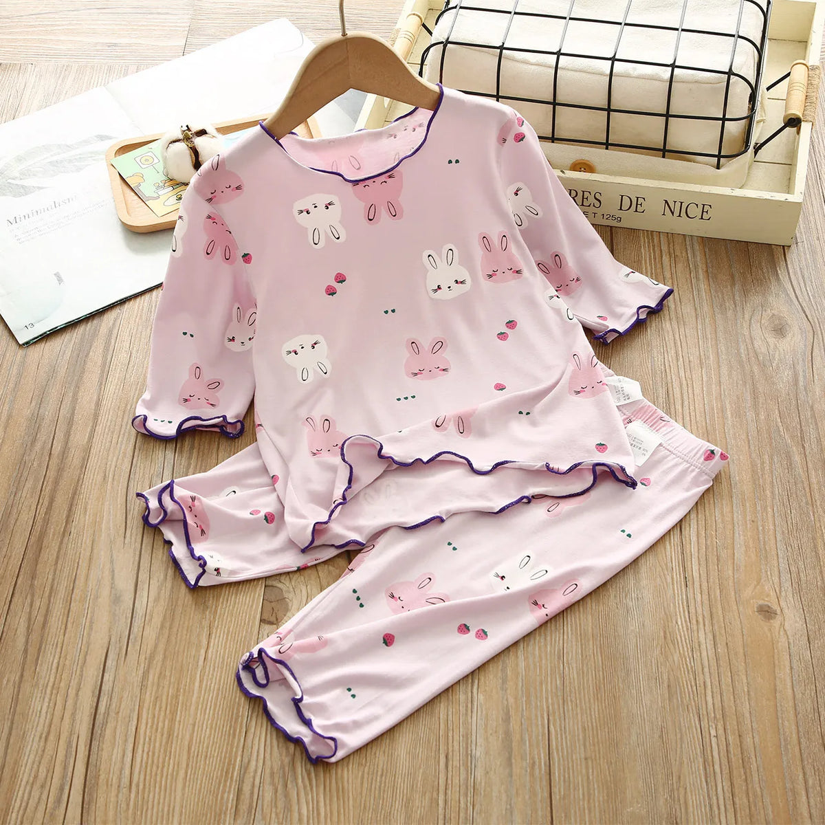 Kids Set Women Pajama Girl Women's Pajamas for Teen Girl Girl's Summer Pajamas Child House Clothing Girls Pyjama Set Loungewear