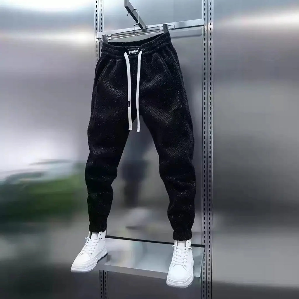 Trousers Man Pants for Men Men's Sweatpants Y2k Clothes Big Size Sport Gym Sports Mens Clothing Winter Workout Pants Baggy Wide