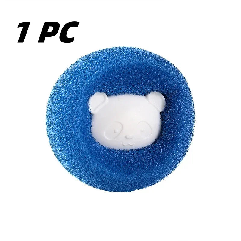 Pet Hair Cleaning Useful Things for Kitchen Gadgets Removal Laundry Ball Scouring Pad Reusable Lint Plush Sponge Personal Care