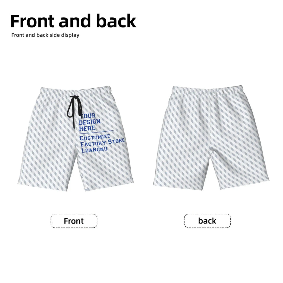 Customise Kids Shorts Summer Beach Children's Sport Shorts Custom Loungewear Trousers Boys Girls Pajama Pants Personalized Gifts