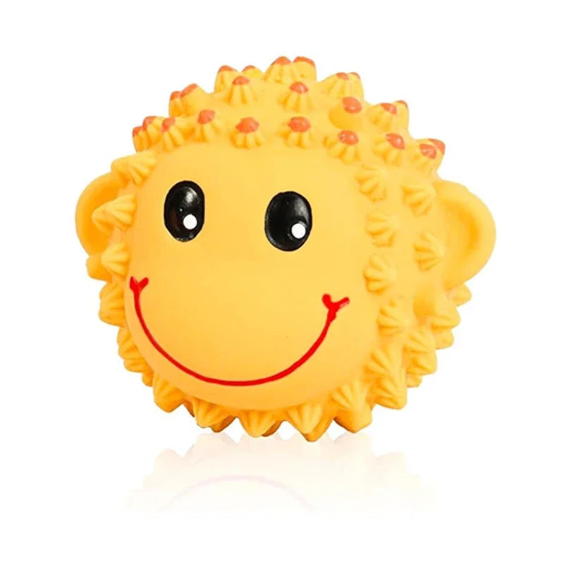 Dog Toys Puppy Teeth Grinding Teeth Cleaning Interactive Latex Rubber Safe Odourless TPR Washable Puzzle Sound Toys Pet Supplies