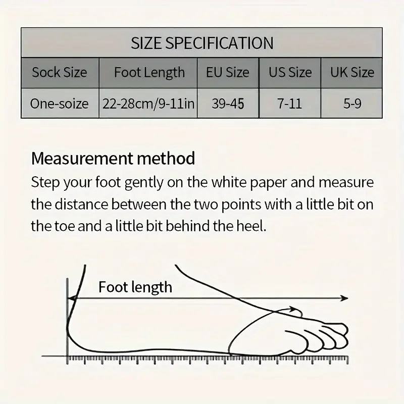 5/10 Pairs of High-Quality Men's Outdoor Sports Fitness Casual Socks in Black and White Color Comfortable and Soft Men's Socks
