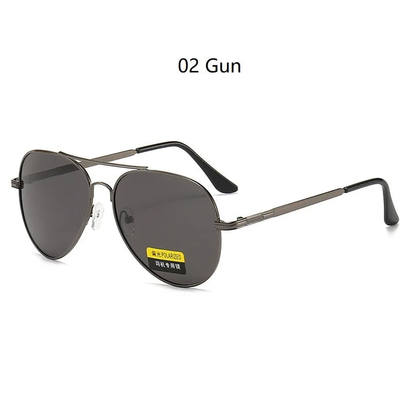 Sunglasses For Men Women Metal Frame Pilot Glasses Male Fashion Driving Sun Glasses Brand Design Eyewear Shades