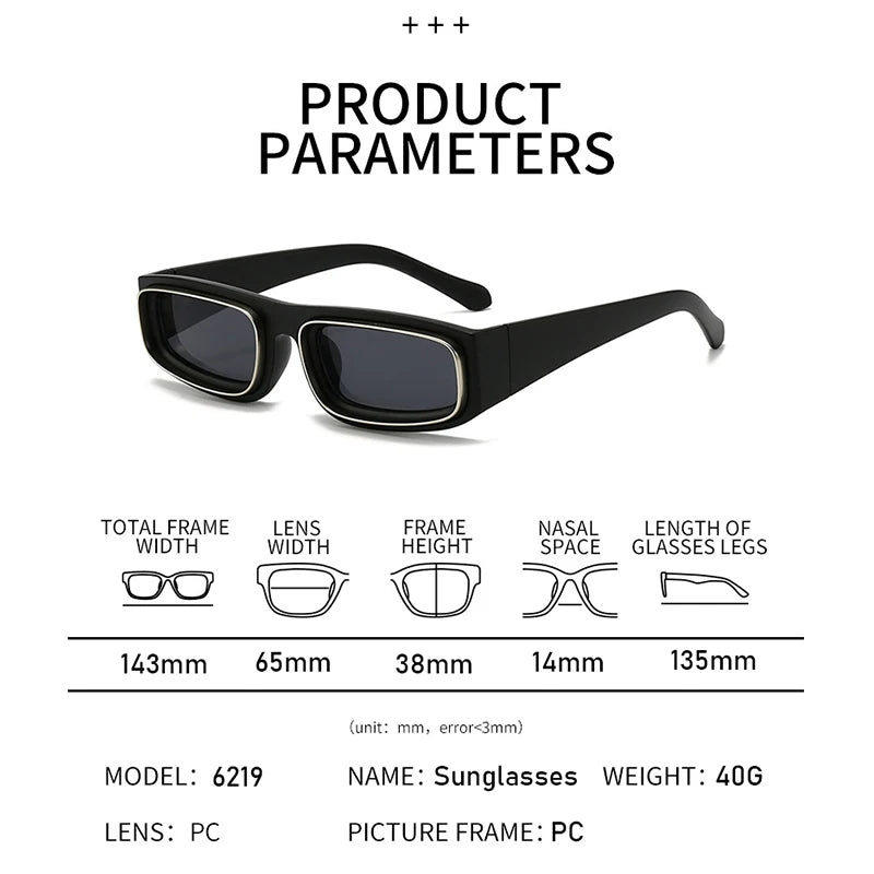 Sunglasses For Men Women Populor Retro Small Frame High Quality Outdoor Glasses Driving Beach Vacation Accessory Eyewear
