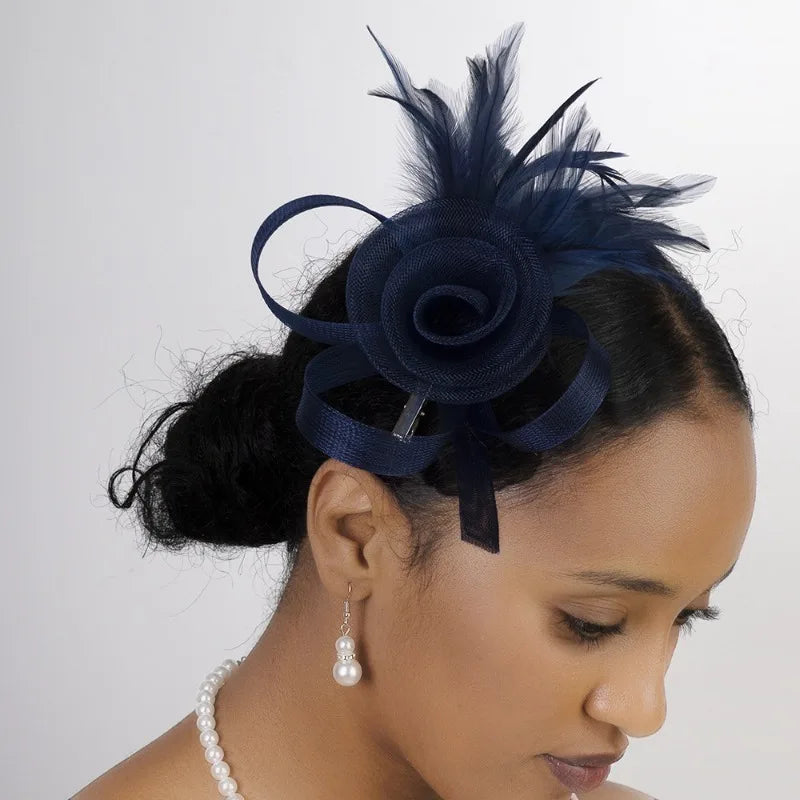 1 Pc Fascinators Hats for Women Tea Party Fascinator Hats Vintage 50s Headwear Wedding Church Derby Hat Hats Tiny Hats