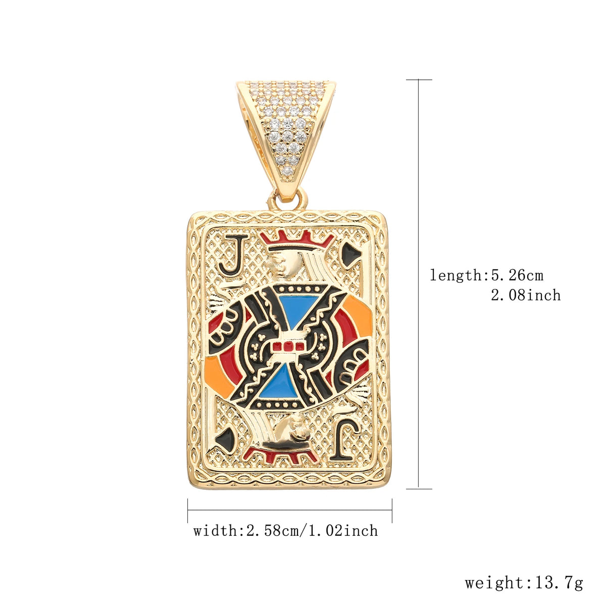 A charming hip-hop punk style jewelry set for men, made of 14K brass and zircon stones, perfect for a birthday or New Year's gif