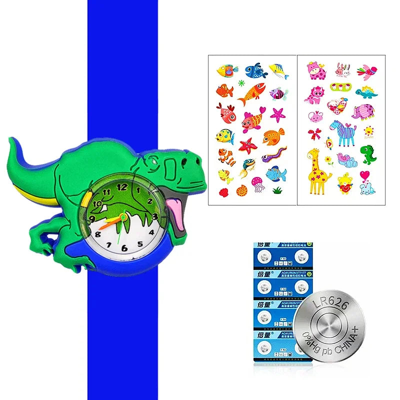 Cartoon Dinosaur Children Toys Watches for Boys Girls Birthday Gift Kids Digital Electronic Watch Baby Kindergarten Party Gift