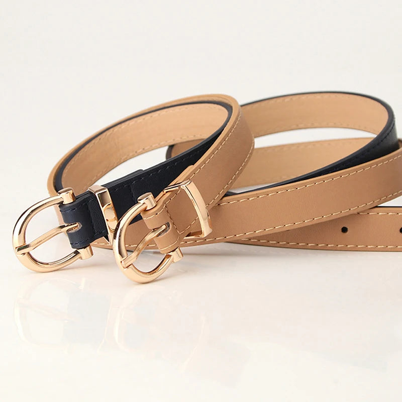 Leather Female Belt Strap Black Brown Green Women Belts Ladies Dress Belt Girls Pants Jean Waist Belt