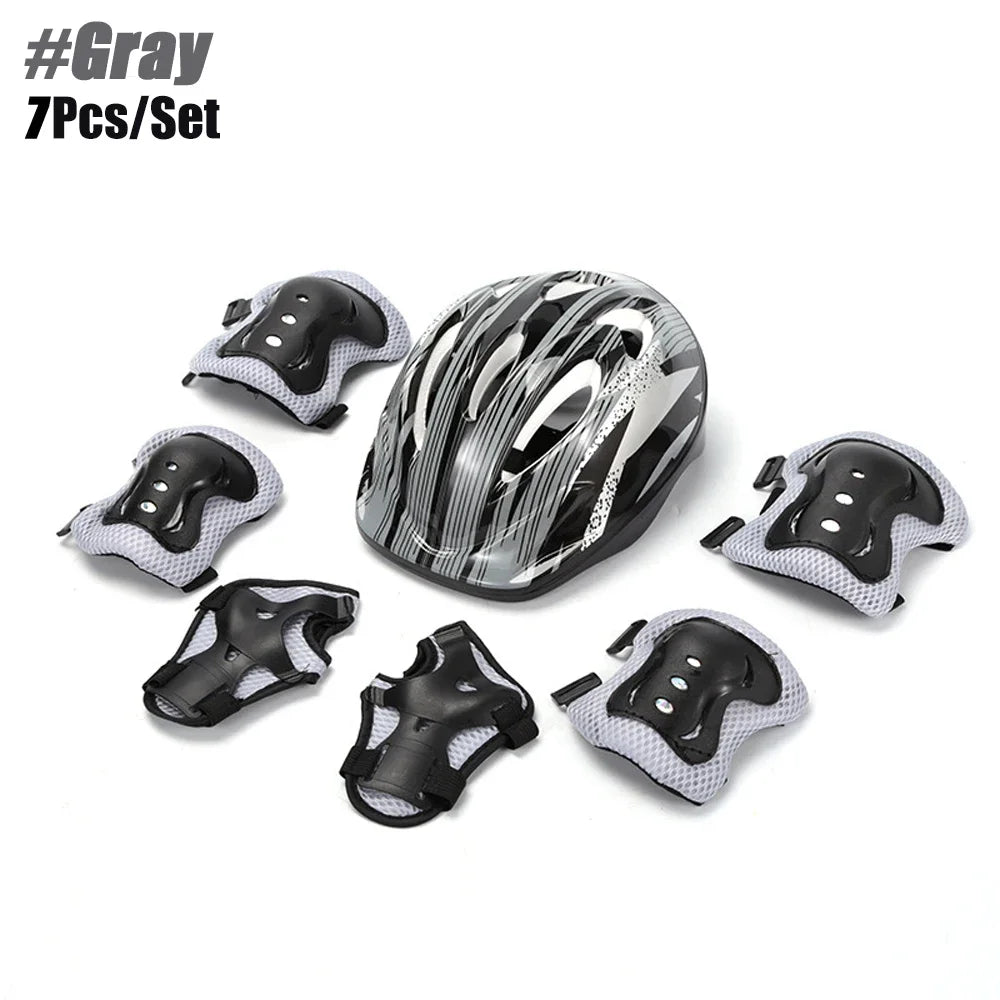 Kids Knee Pads and Elbow Pads Guards Protective Gear Set Safety Gear for Roller Skates Cycling Bike Skateboard Sports