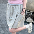Sports Shorts Women's 2026 Summer New Lightweight High Waisted Workwear Skirt Pants Fashion
