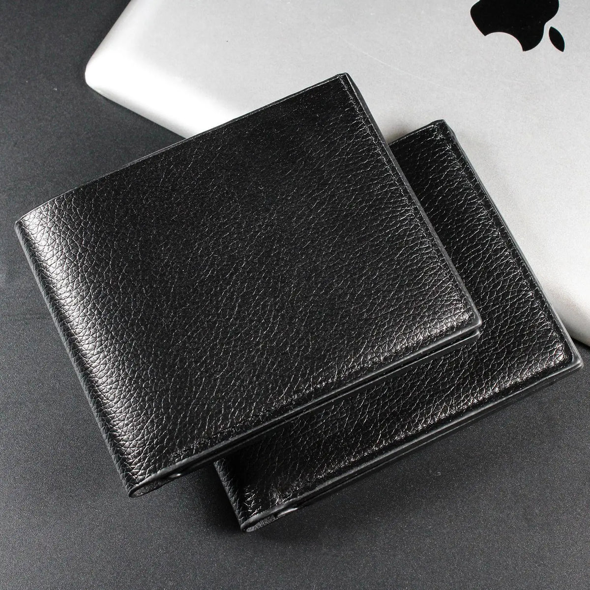 Men Short Soft Pu Leather Wallets Vintage Thin Male Credit Card Holder Black Small Money Purses Large Capacity Card Holder Bag