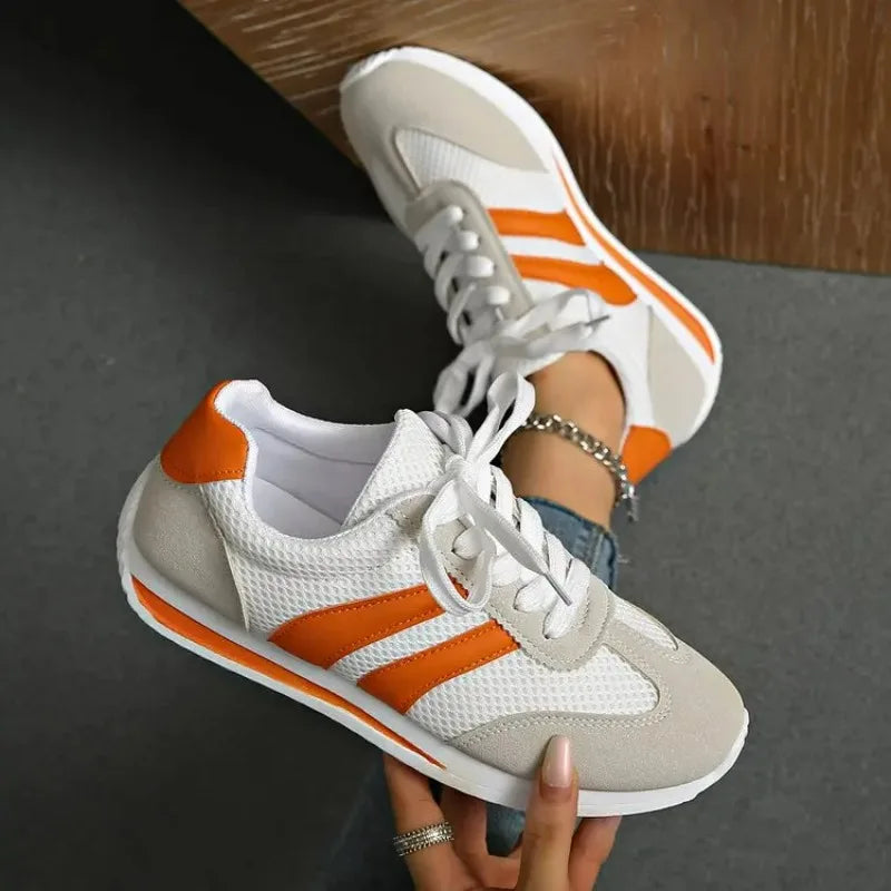 Spring/summer Women Sneakers Casual Platform Female New Striped Casual Running Shoes Comfortable Vulcanized Shoes Designer Shoes