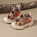 2025 New Summer Children Sandals For Boys Mesh Breathable Kids Sport Shoes Soft Sole Fashion Toddler Boys Beach Sandals EU21-30