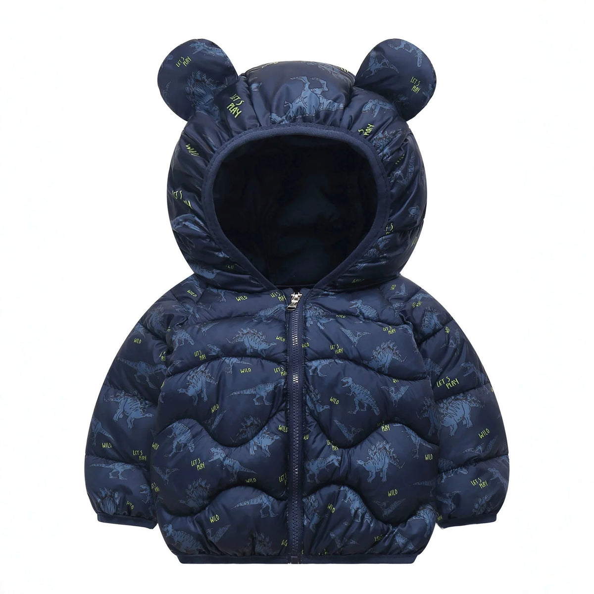 Children's Coat Baby Cartoon Jacket Boys Hooded Clothing Girls Warm Winter Clothes Toddler Kids Outerwear