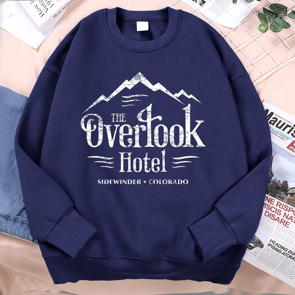 The Overlook Hotel The Shining Hoodies Man Crewneck Cartoon Sweatshirt Fleece Pullover Hoody Hip Hop Warm Fashion Hoodie Couple