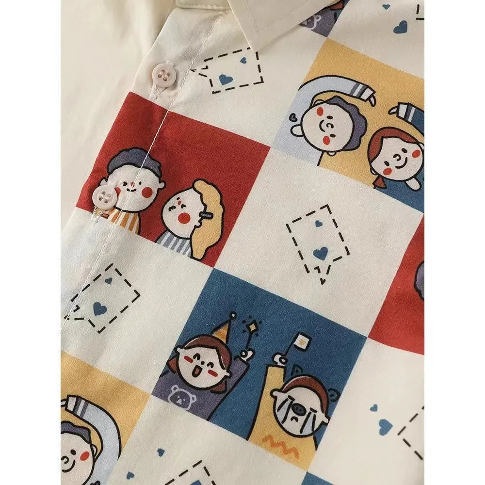 Fashion Boys Shirts Summer Toddler Kids Tops Cotton Children's Clothes