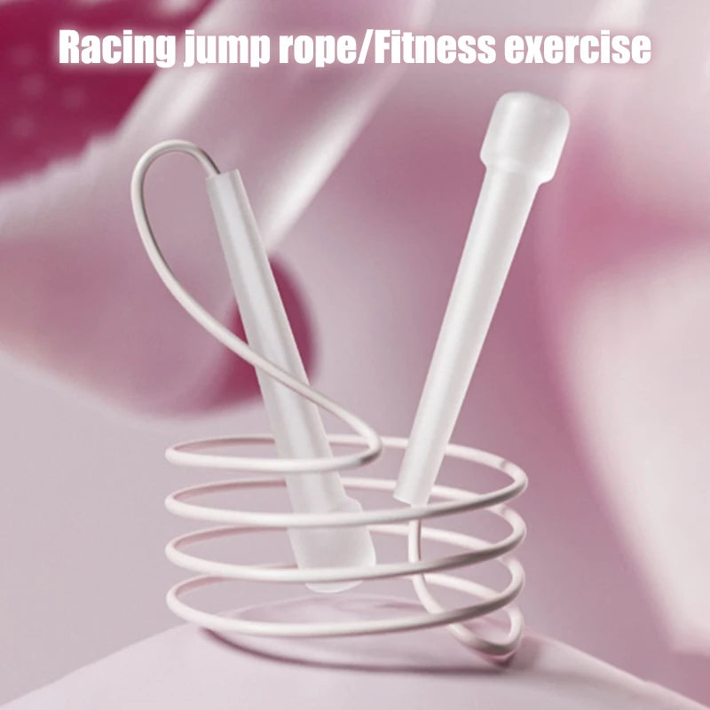 2.8M Kids Jump Rope Transparent Handle Racing Sports Equipment for Children's Physical Fitness Training