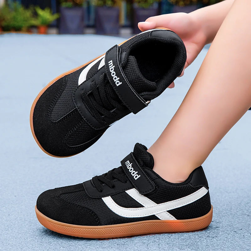 Children's Sports Shoes Children's Zero-drop Wide-toed Barefoot Sports Shoes Boys/girls Simple Dance Shoes Walking Shoes