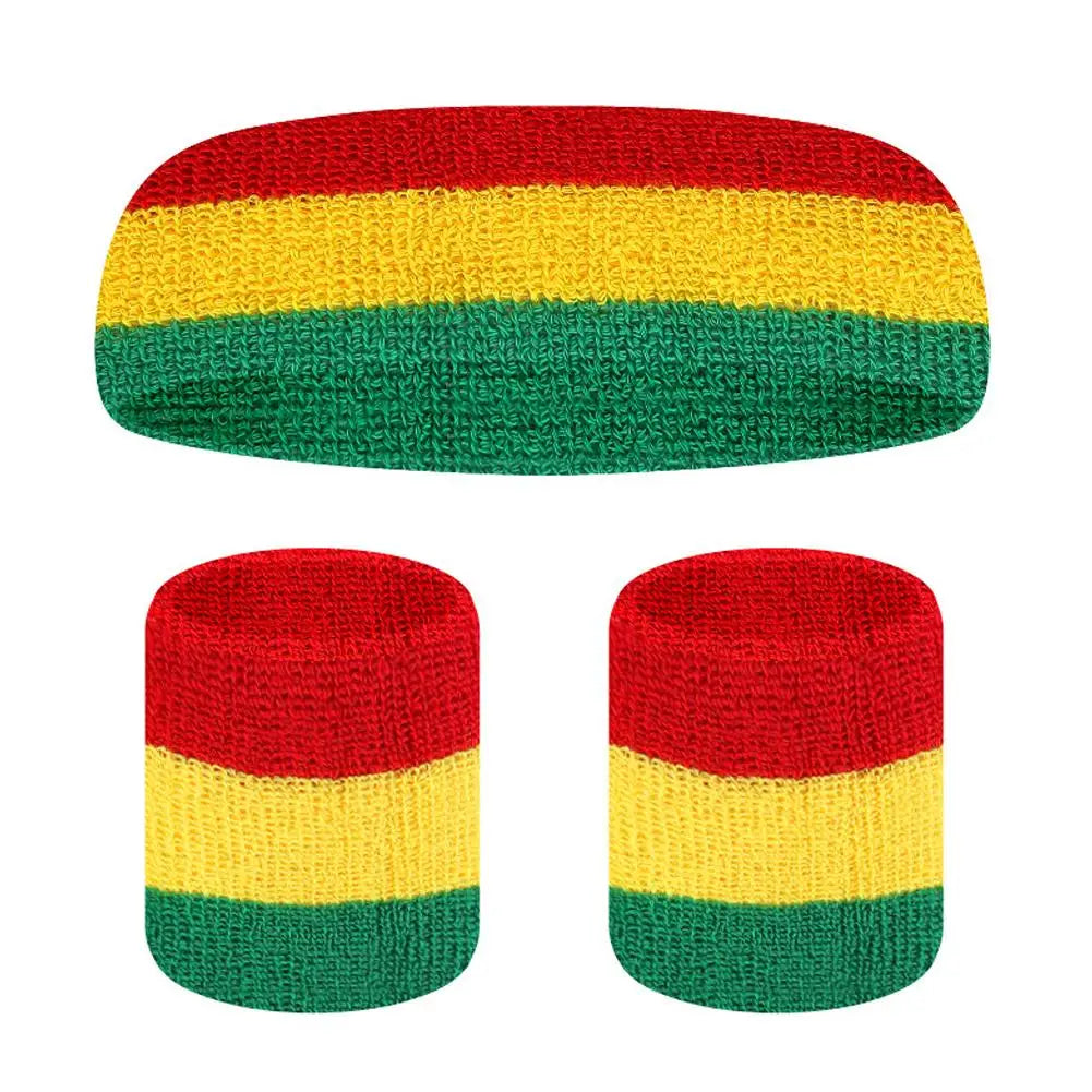 Sweat Band Headband Wristbands Hot Athletic Warm Headscarf Towel Headband Sports Equipment For Basketball, Tennis, And Badminton
