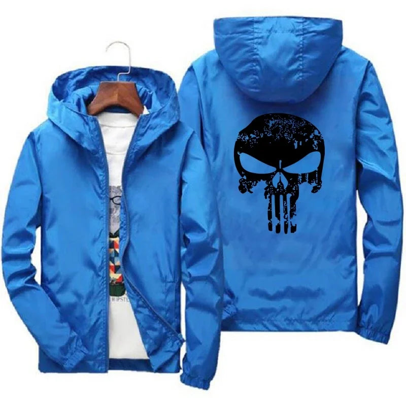 Camping Hiking Jacket Men Spring Autumn Outdoor Sports Breathable Coats Climbing Trekking Windbreaker Travel Waterproof Jacket