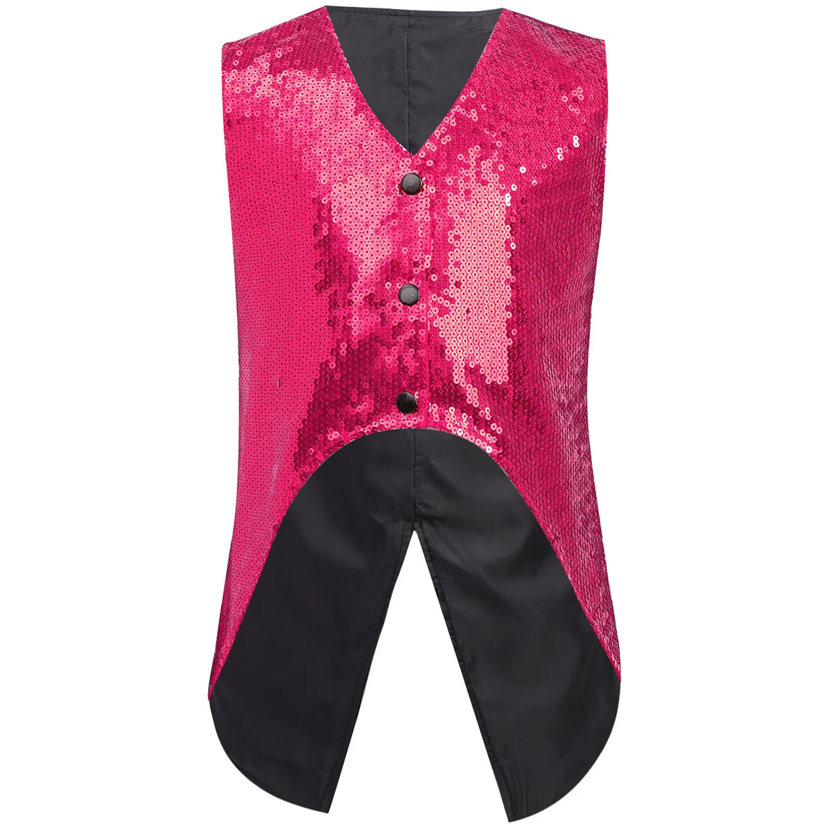 Kids Boys Shiny Sequins Lapel Jacket Coat Blazer Tuxedo Costume Modern Jazz Latin Dance Costume Party Performance Tuxedo Suit