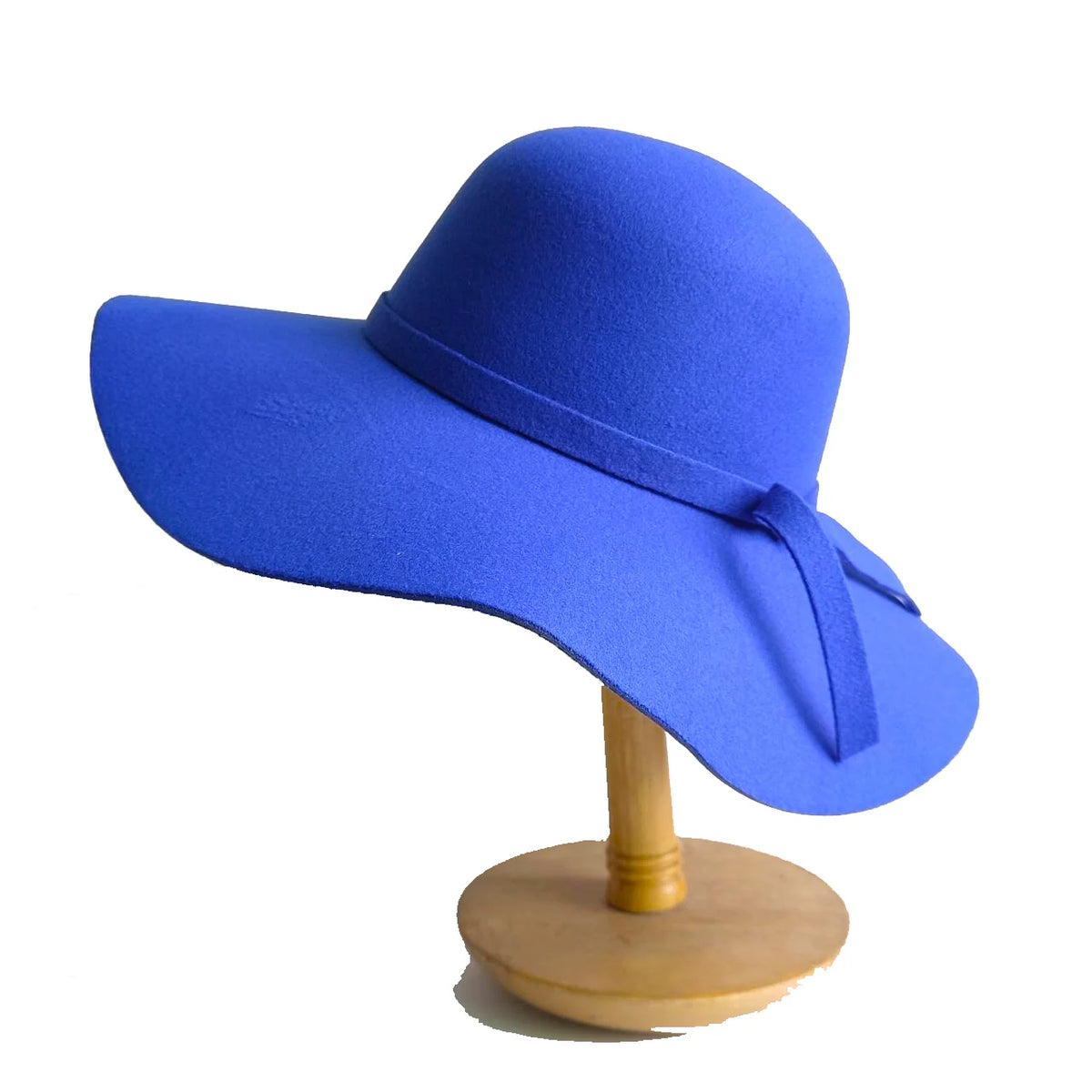 Women Hat  Autumn Winter Vintage Floppy Hat Women Elegant Felt Fedora Hat Wide Brim Sun Cap British Style Fedoras Felt Floppy