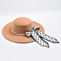 Fedora Hats for Women French Style 10CM Wide Brim Derby Top Hat Winter Wedding Felt Jazz Hats Sombreros De Mujer