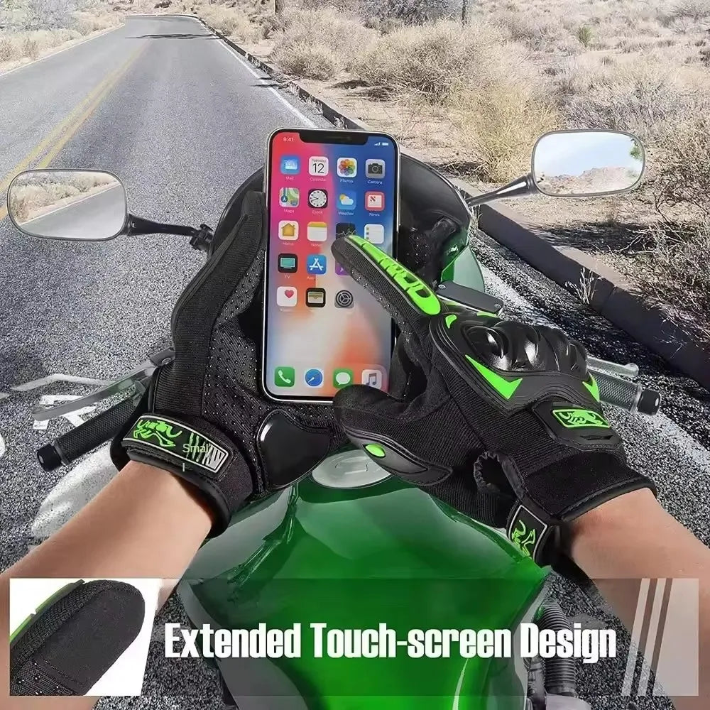 Motorcycle Gloves Men Touch Screen Moto Racing Riding Motorbike Protective Gear Summer Breathable Motocross Gloves