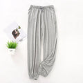 Japanese New Spring And Autumn Men's Pajamas Men's Modal Home Pants Tapered Pants Elastic Loose Large Size Trousers Pajama Pants