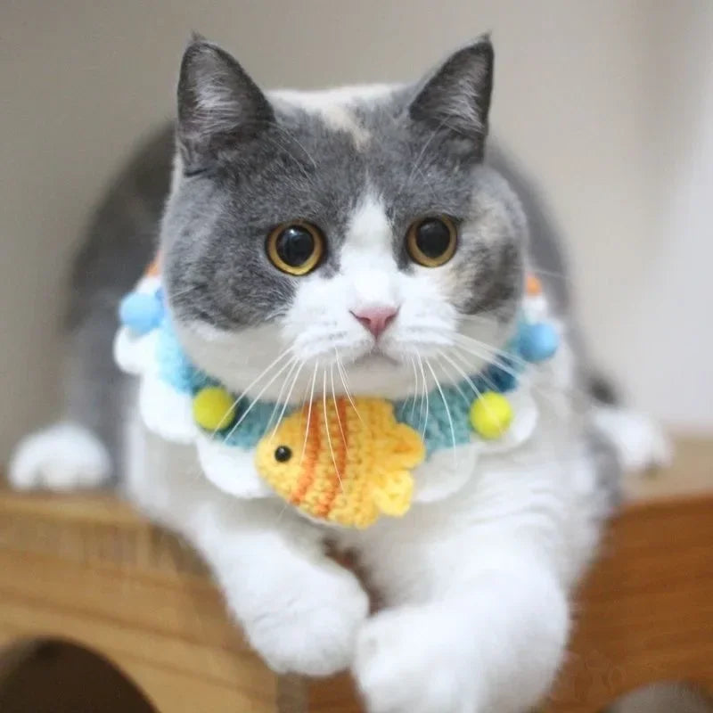 Dogs Cats Pet Accessories Collars Drool Bibs Cute Decorations Flowers Animal Styles Animal Items Cat Accessories