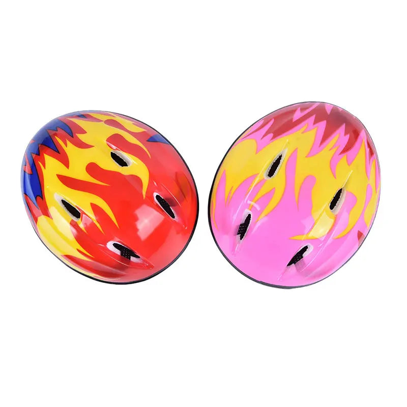 Children's Sports Bicycle Helmet Riding Balance Sliding Bike Hat Protective Set 7-piece Equipment