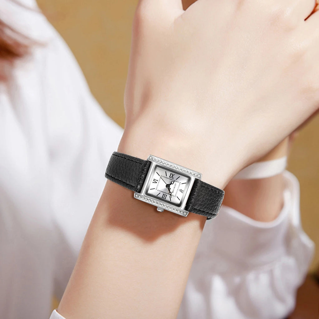 Woman Watches Diamond design Laides Quartz Wristwatches Elegant Women's Clock Luxury watch