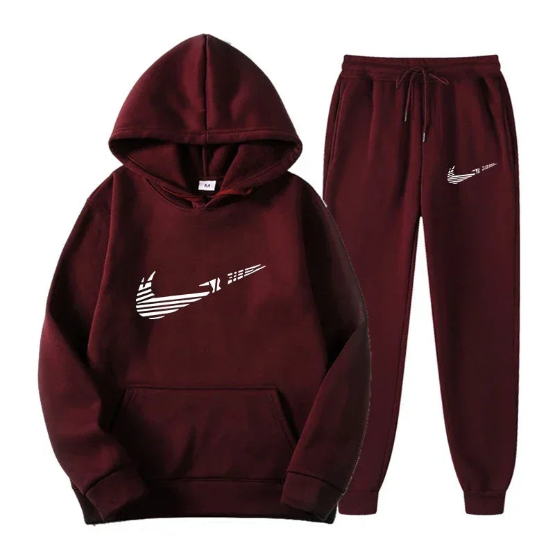 A versatile multi-functional sportswear suitable for both men and women, featuring a hooded sweatshirt, suitable for outdoor tra