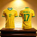 Neymar & VINI JR 3D Printed Football Jersey For Men Women Summer Fashion Sports Quick-dry Breathable Shorts Sleeve Soccer Tees
