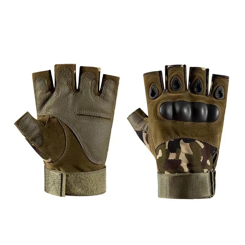 Half Finger Men's Gloves Outdoor Military Tactical Gloves Sports Shooting Hunting Airsoft Motorcycle Cycling Gloves